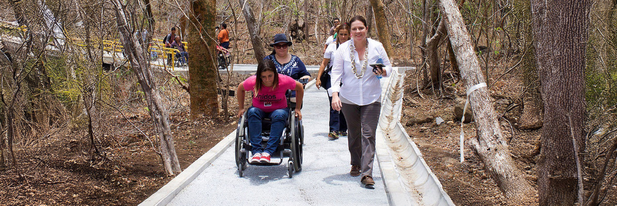 Un paso más cerca de la inclusión: mejorando el acceso a nuestros parques históricos